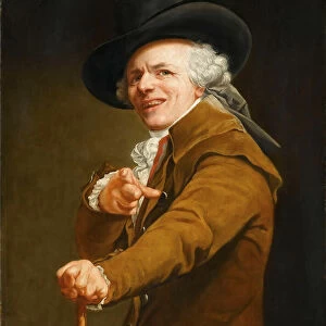Self-portrait of the artist in the guise of a mocker, c. 1793