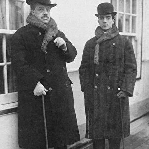 Serge Diaghilev and Leonide Massine, c. 1925