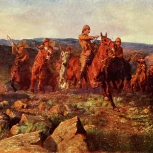 Lord Dundonald's Relief of Ladysmith Print, 1900 Lord Dundonald's Relief of Ladysmith Print, 1900