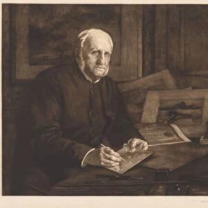 Sir Francis Seymour Haden, 1901. Creator: Francis Seymour Haden (British, 1818-1910)