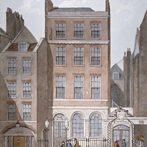 Snows Banking House and Twinings tea merchants, Strand, Westminster, London, c1810