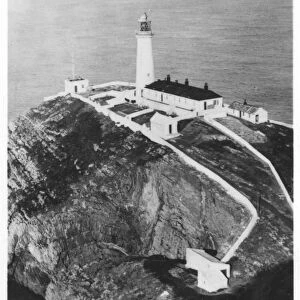 South Stack Lighthouse, Holyhead, Wales, 1937