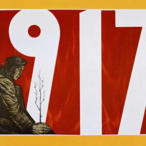 Soviet propaganda poster, 1917