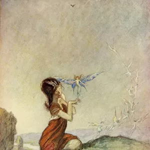 A Spell for a Fairy, 1914. Creator: Claude Allin Shepperson
