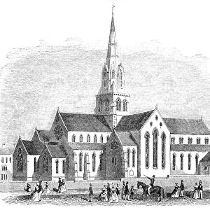 St Barnabas Catholic Church, Nottingham, 1844. Creator: Unknown