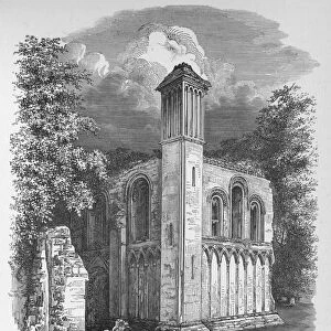 St. Josephs Chapel, from North-West, Glastonbury Abbey, c1880, (1897). Artist: Alexander Francis Lydon