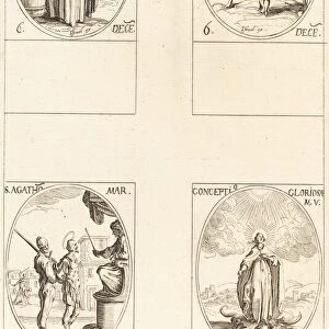St. Nicholas; St. Dionisia and Son; St. Agatha; Conception of the Virgin