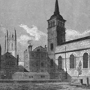 St Peters Church, Cornhill, City of London, 1811 (1911). Artist: George Sidney Shepherd