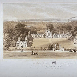 St Peters Hospital, East Hill, Wandsworth, London, 1849