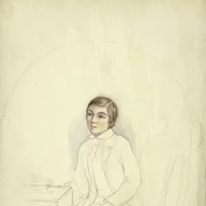 Study for Portrait of Boy with Book, n. d. Creator: Elizabeth Murray
