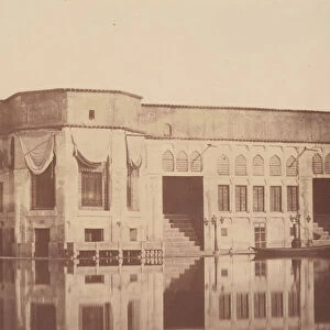 [Summer residence (Qasr) of the Shah, Emarat-e xoruji, Teheran, Iran], 1840s-60s