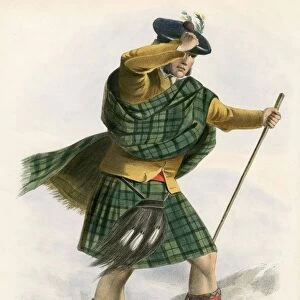 Sutherland, from The Clans of the Scottish Highlands, pub. 1845 (colour lithograph)