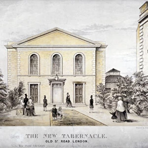 The Tabernacle, Old Street, Finsbury, London, c1850. Artist: Ford and West