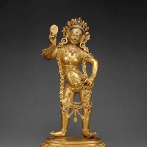 Tantric Enlightened Being (Vajrayogini) Queen of Bliss (Dechen Gyalmo), 18th century