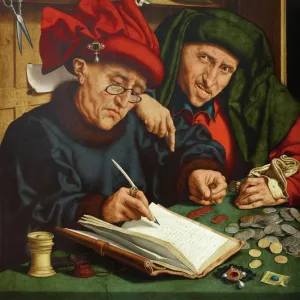 The Tax Collectors, 1520s. Artist: Massys, Quentin (1466?1530)