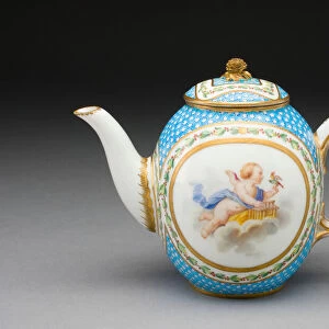 Teapot (from a tea service), Sevres, 1770. Creators