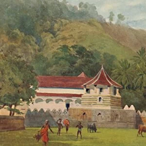 The Temple of the Tooth, Kandy - Exterior, c1880 (1905). Artist: Alexander Henry Hallam Murray