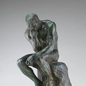 The Thinker (Le Penseur), model 1880, cast 1901. Creator: Auguste Rodin