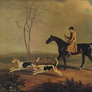 Tom Oldaker, Huntsman of the Berkley Hounds, on Pickle, with the hounds, (1800), 1929