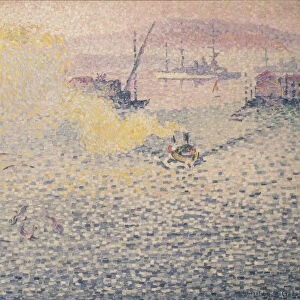 Toulon, matinee d hiver (Toulon, Winter Morning), 1906-1907. Creator: Cross