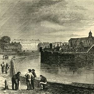 The Tower Moat, (c1872). Creator: Unknown