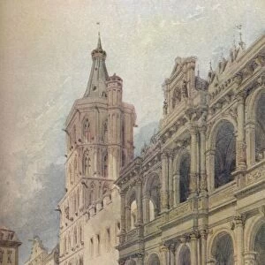 Town Hall, Cologne, c1841. Artist: William Leighton Leitch