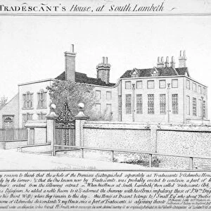 Tradescants House, South Lambeth, London, 1798. Artist: J Caulfield