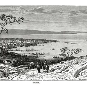 Trieste, Italy, 1879. Artist: Charles Barbant
