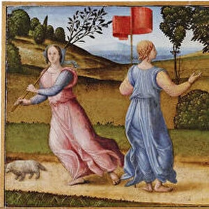 The Triumph of Chastity, c. 1500. Artist: Anonymous, (Pseudo Granacci) (active between 1490 and 1525)