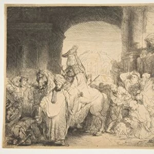 The Triumph of Mordecai, ca. 1641. Creator: Rembrandt Harmensz van Rijn