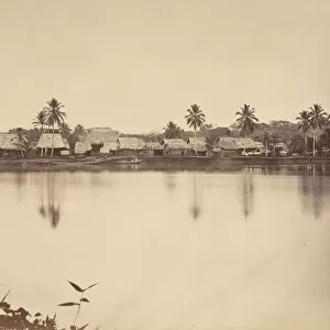 Tropical Scenery, Santa Maria del Real, Darien, 1871. Creator: John Moran