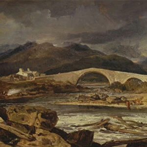 Tummel Bridge, Perthshire, between 1802 and 1803. Creator: JMW Turner