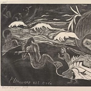 The Universe is Created (L Univers est cree), from Fragrance (Noa Noa), 1893-94