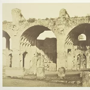 Untitled (Basilica of Maxentius), c. 1857. Creator: Robert MacPherson