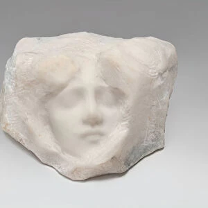 Untitled (Female Head), c. 1890-1920. Creator: Edouard Fortiny