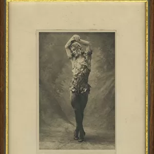 Vaslav Nijinsky in the Ballet Le Spectre de la Rose, 1911