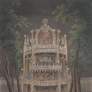 Vauxhall Garden, 1809. 1809. Creators: Thomas Rowlandson, J