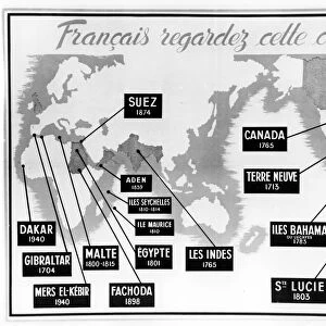 Vichy French anti-British propaganda poster, 1940-1944