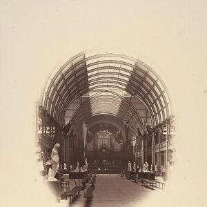 View in Central Hall, Art Treasures Exhibition, Manchester, 1857