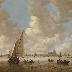 View of Dordrecht from the North, early 1650s. Creator: Jan van Goyen