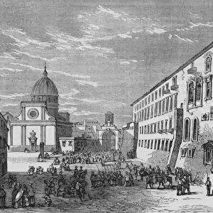 View in Naples, c1880