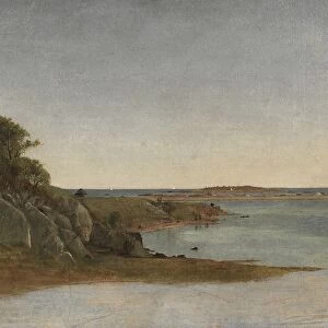 View near Newport, 1860s. Creator: John Frederick Kensett (American, 1816-1872)