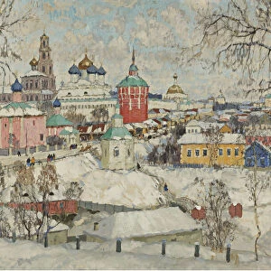 View of the Trinity Lavra of St, Sergius, 1923