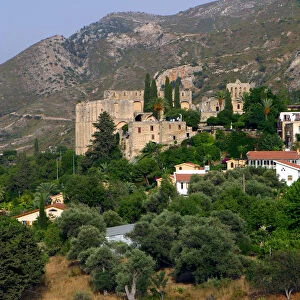 Village and abbey of Bellapais, North Cyprus
