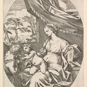 The Virgin and Child with the Young St. John the Baptist, 1647. Creator: Carlo Maratti