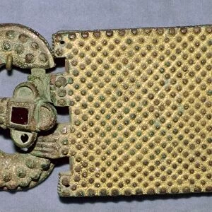 Visigothic Belt-Buckle, c6th century