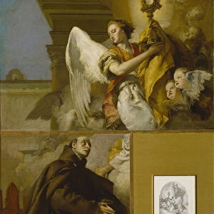 The Vision of Saint Paschal Baylon, 1767-1769. Artist: Tiepolo, Giambattista (1696-1770)