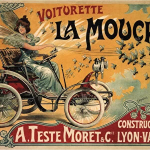 Voiturette La Mouche, 1900. Artist: Tamagno, Francisco (1851-1923)