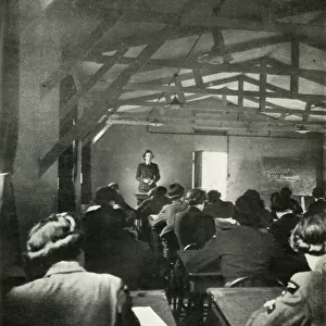 W. A. A. F. Officer Lectures, c1943. Creator: Cecil Beaton