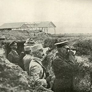 Watching the Battle in France, c1915, (1919). Creator: Unknown